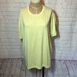 Butter Yellow Men's Running Shirt size XL FLX